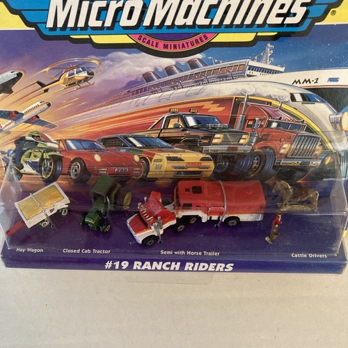 Micro Machines #19 Ranch Riders Vehicles Galoob 75030 - Picture 2 of 19