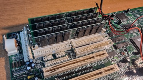 Elitegroup - ECS TR5510 AIO rev 1.1A + Pentium-S 75MHz + 16MB RAM + vga gift - Picture 5 of 12