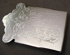 CHROME DESIGN MANDOLIN TAILPIECE FOR GUITAR MAKER