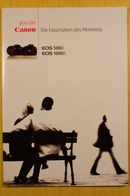 CANON EOS 650D, Prospekt DIN A4, 16 Seiten, 2012, topp Zustand!