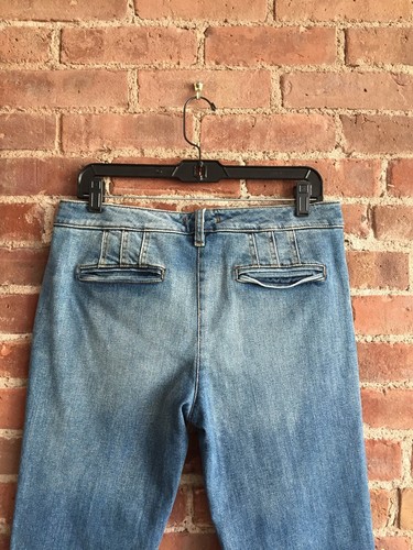 Roberto Cavalli Womens Jeans Sz 44 IT 32 X 29 Leapord Print Detail - Picture 4 of 8