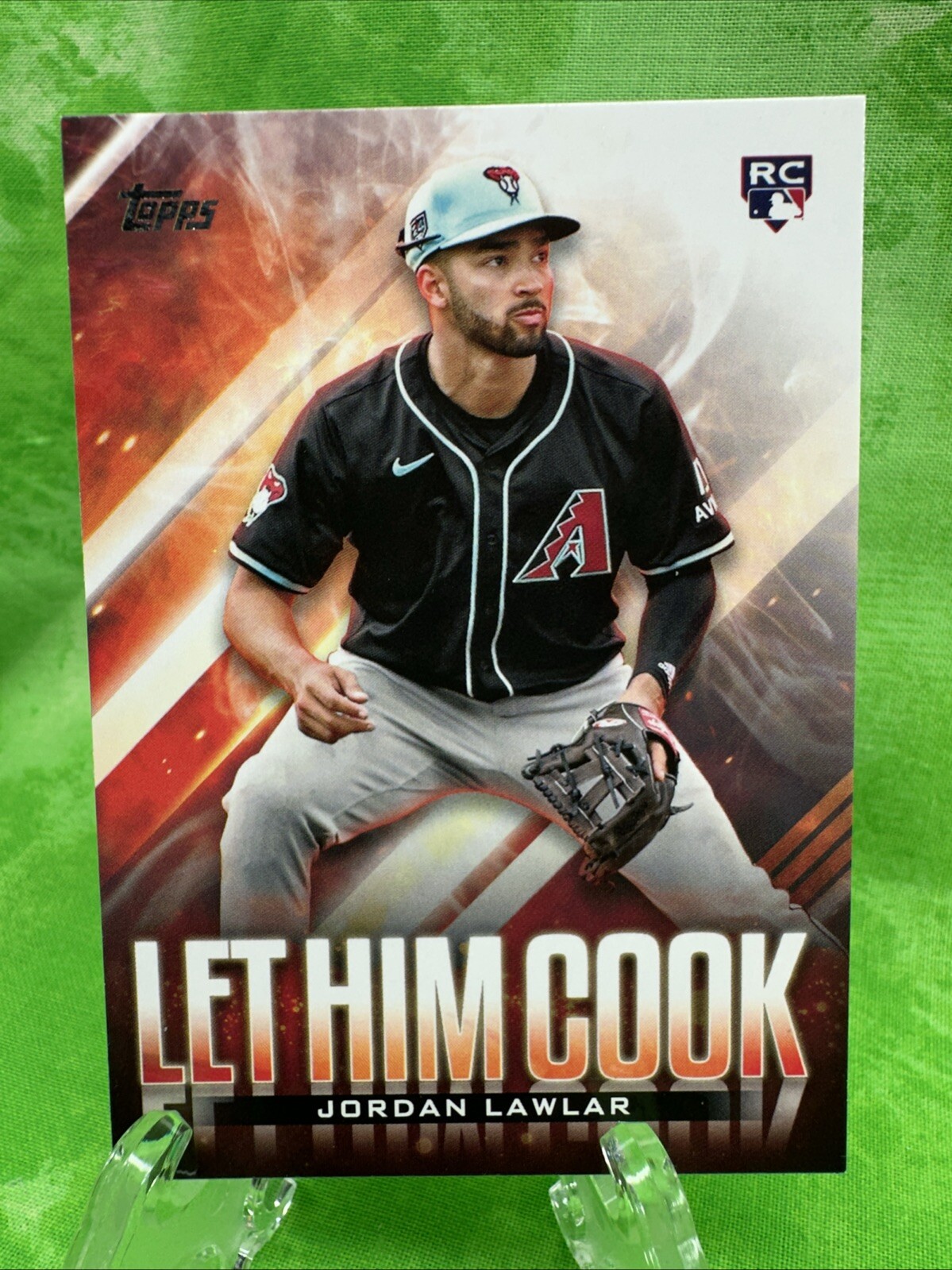 Jordan Lawlar RC - 2024 Topps Update #LHC-21 - Let Him Cook Insert Diamondbacks