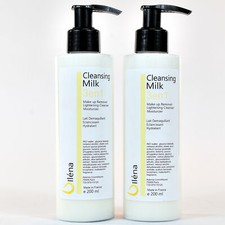 Image of Cleansing Milk Dry Oily Skin 200ml x 2 Make Up Remover Face and Eyes