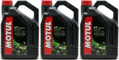 Motul 5100 ester 10W-40 4T Motorrad Motoröl 3x 4l = 12 Liter
