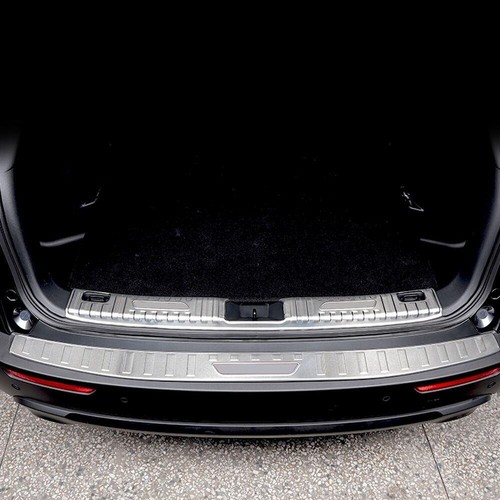 Protector parachoques trasero plateado interior exterior plateado acero para Mazda CX-50 2022-2023 - Imagen 3 de 6