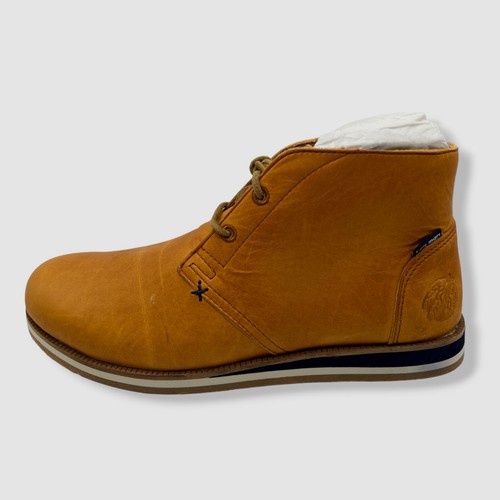 $200 Hari Mari Men's Brown Nokona Adobe Desert Boots Shoes Size 8 - Picture 4 of 10
