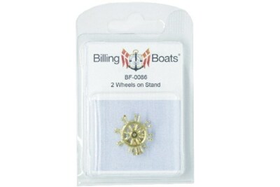 Billing Boats BF0086 - Double Rudder - 25 Mm - 1 Pc