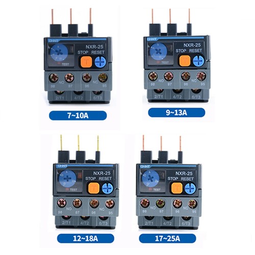 NXR-25 NXR-100 Thermal Overload Relays 0.63A-100A Overload Protector Contactor - Picture 13 of 14