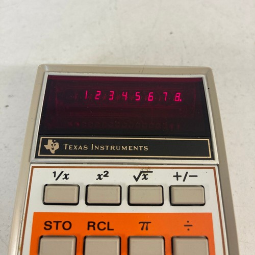 Calculatrice Texas Instruments TI-1270 Fonctionne ! Avec étui - Photo 3/18