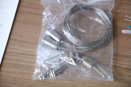 4x Lot LED Suspension Direct Indirect Linear Black Bar Light 4FT 50W Commercial - Picture 3 of 6
