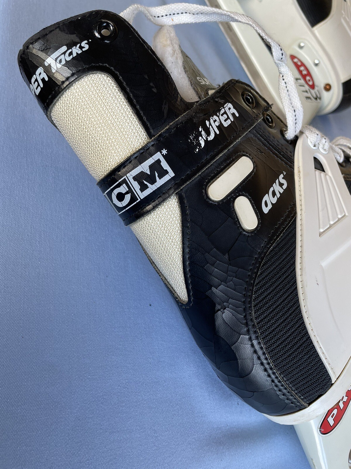VTG CCM Size 10 Men's TACKS Pro Lite 3 Ice Hockey Skates Super Tacks eBay