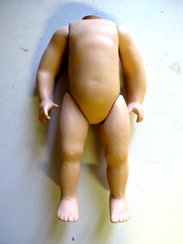 Corpo " Neonato " Gambe Dritte 19 CM Composizione Riproduzione