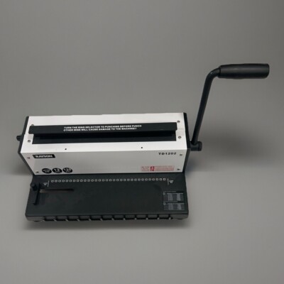 Rayson Square Holes Punch Binding Machine 120 Pages Wire TD1202     12 Sheets