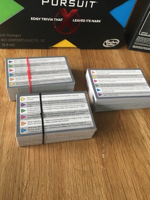 Hasbro Trivial Pursuit X – Erwachsenen-Spiel Mit Stempel, Ab 18, Nur Für Explizite Inhalte