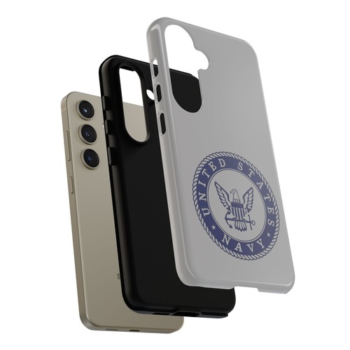 Navy Tough Phone Case, Color Options, Military Phone Cover, Retired Navy Gift - 第 187/269 張圖片