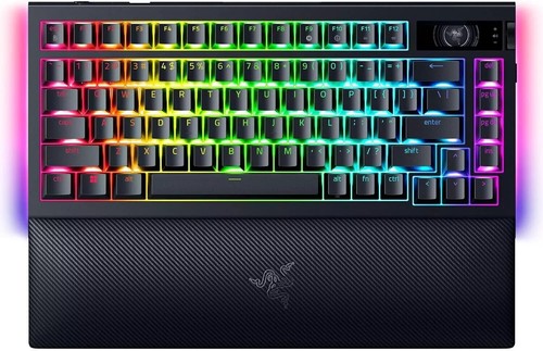 Razer BlackWidow V4 75% Hot-Swappable Mechanical Gaming Keyboard RZ03-0500