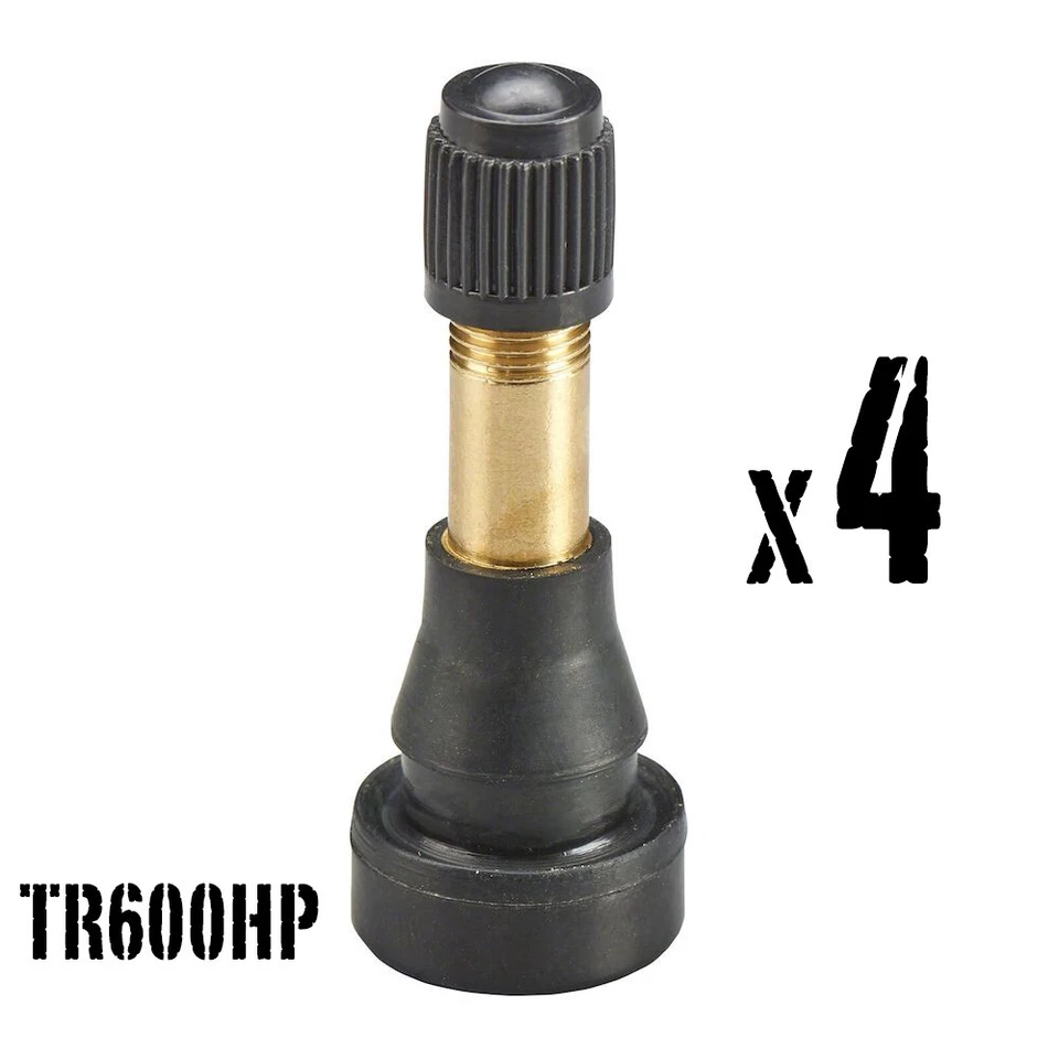 lot de 4 valves de roue Haute Pression TR600HP pour jantes tôle alu - NEUF - Photo 1/1