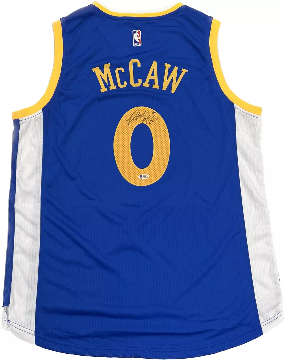 Patrick McCaw signed jersey PSA DNA Golden State Warriors Autographed