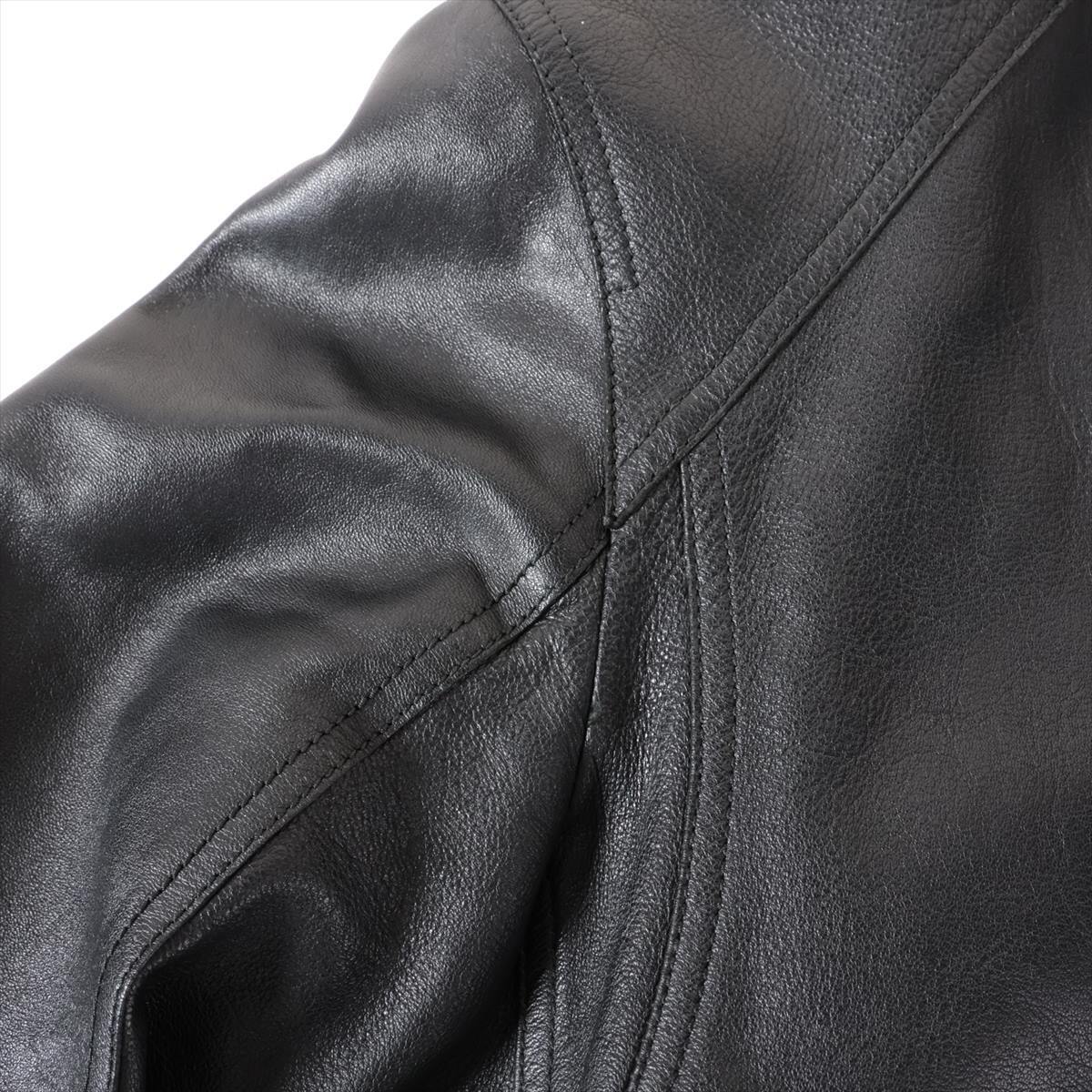 Christian Diorラム皮ジャケットsize9 Christian Dior ディオール ジージャン デニムジャケット コート