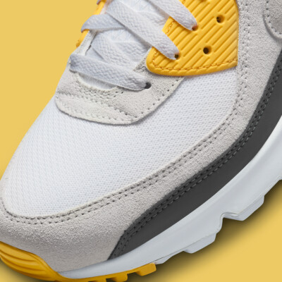Nike Air Max 90 ホワイト/ブラック/イエロー ナイキ エアマックス 90 ブラック イエロー ホワイト 黄色 黒 白
