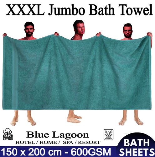 Luxury Big 150x200 cm Extra Large Super Jumbo Bath Sheets Towels XXXL Bath Sheet - Picture 25 of 32