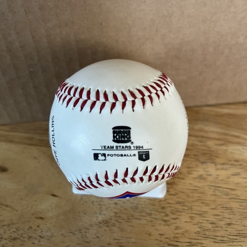 1994 Burger King Phillies Baseball Lenny Dykstra & Dave Hollins Fotoball Ball - Picture 4 of 4