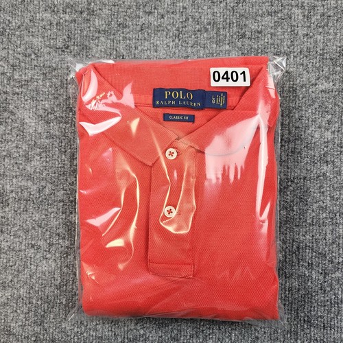 Polo Ralph Lauren manica corta polo uomo grande rossa 100% cotone verde pony - Foto 13 di 13