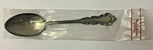 Reed & Barton "Georgian Rose" Sterling Silver .925 Oval Dessert/Soup Spoon (New)