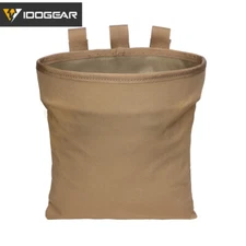 IDOGEAR Tactical Magazine Dump Pouch MOLLE Mag Drop Pouch Recycling Bag Military
