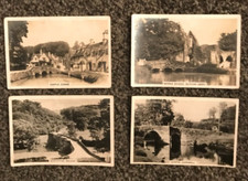 SENIOR SERVICE  4  PHOTO 1938 CIGARETTE CARDS  BRIDGES OF BRITAIN   1,14,15,16