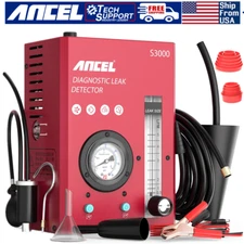 Ancel S3000 Automotive EVAP Smoke Machine Diagnostic Car Leak Detection Tester 