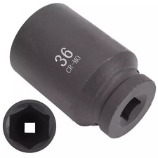 36mm Vielzahn Nuss 6-kant Schlagschrauber Steckschlüssel Antrieb 1/2"