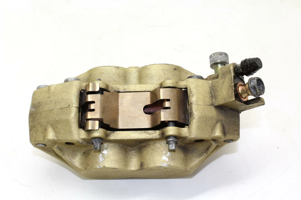 Pinza de freno delantera izquierda BREMBO 99-01 Ducati 750 Ss dorado OEM Foto 2 de 4
