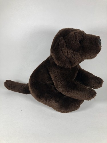 Plush Chocolate Lab Puppy Dog Brown Stuffed Animal Toy 10” - Picture 4 of 9