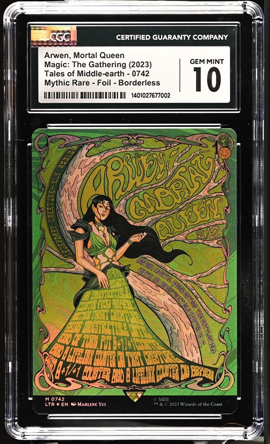 Arwen, Mortal Queen (LTR-742Z) (Borderless) (Foil) (Serialized)