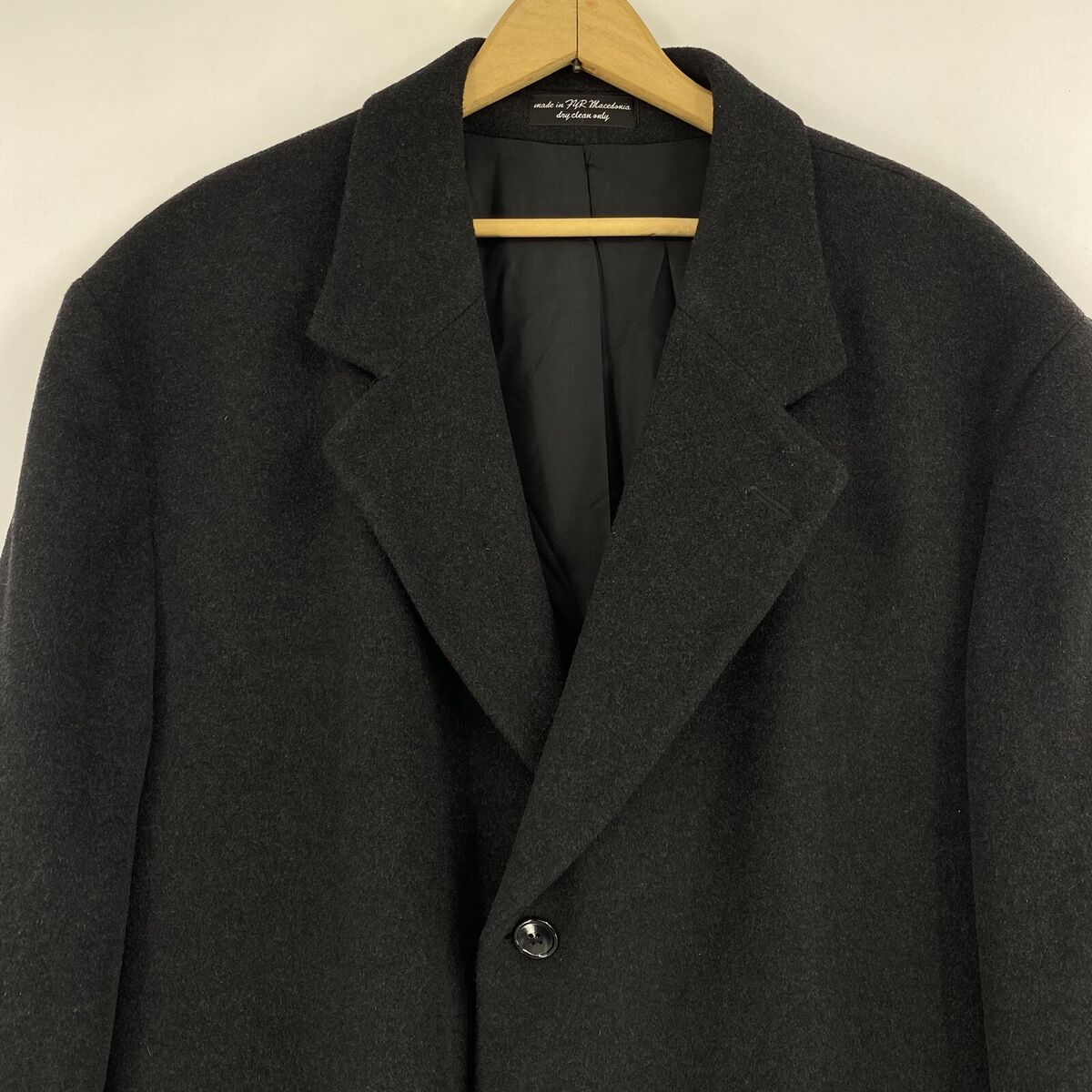 Weatherproof Mens Cashmere Blend Long Dress Overcoat Soft Weatherproof Mens Cashmere Blend Long Dress Overcoat Soft
