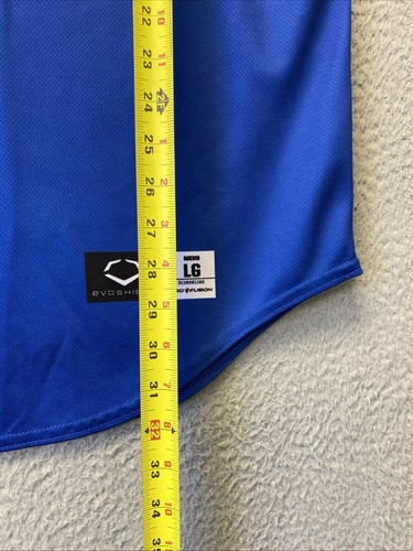 Evoshield Slammers 21 Athletic Game Jersey - Blue Mens Used /95-64 - Picture 5 of 7