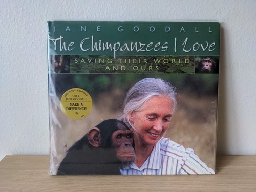 Signed! The Chimpanzees I Love Jane Goodall 1st Edition Hardcover Dust Jacket - Picture 13 of 13
