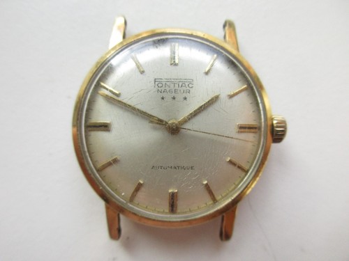 Pontiac Nageur automatique Swiss men's watch - ETA cal. 2451 - for parts - Picture 3 of 5