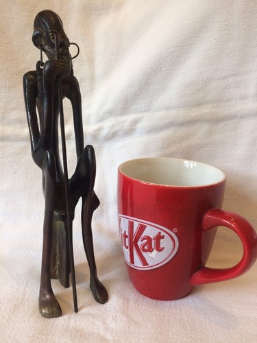Nude African Male Statue Bronze / Brass Metal - Picture 12 of 12