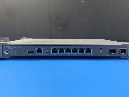 Juniper SRX300 6-Port Security Services Gateway Firewall w/ Mounting Bracket - Picture 2 of 5
