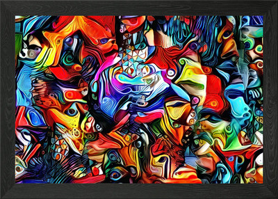 Shudder before beautiful Framed Wall Art Poster Canvas Print Picture
