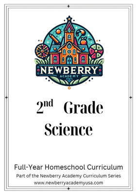 2nd Grade Science Full year Lessons Workbook Second Grade Science homeschool