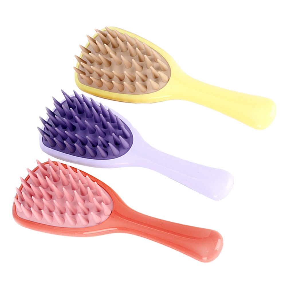 3 Stück Luftkissen-Massagegerät, Paddelkamm, Detangle-Schwanzkamm,