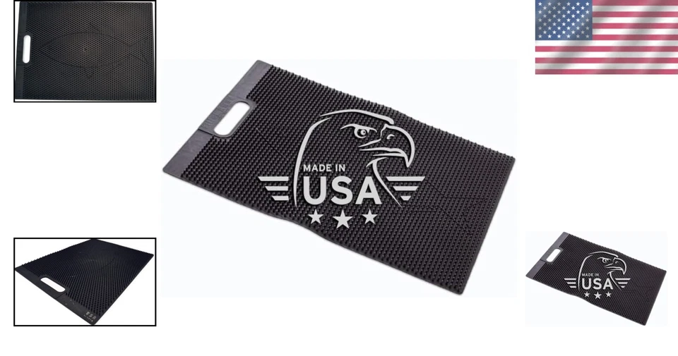 Alfombra de limpieza de peces antideslizante duradera para barcos y cocinas - Confiada por pescadores Foto 2 de 4