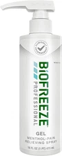 Biofreeze Professional Pain Relief Gel 16 oz Pump Green, 13425
