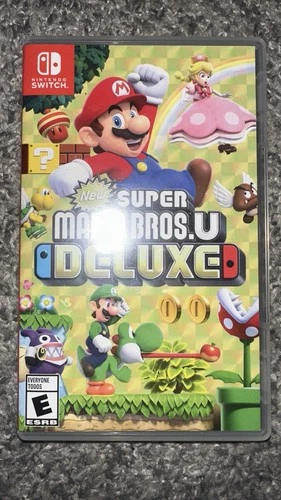 New ListingNintendo New Super Mario Bros. U Deluxe Nintendo Switch LNIB Tested