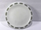 Vtg Anchor Hocking 10.5” Large Dinner Plate Spring Blossom Crazy Daisy Glass