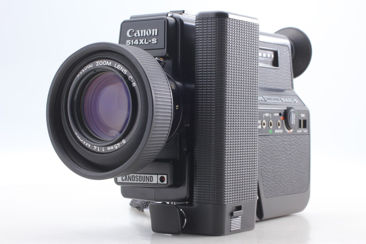 ス*ス様 Canon 514-XL-S Tested[ MINT ] Canon Canosound 514 XL-S Super 8 8mm Movie Film
