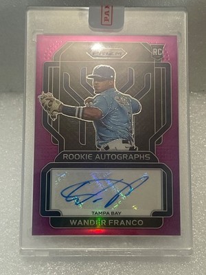 2022 Prizm Rookie Autographs Wander Franko Purple Prizm /50 Panini sealed